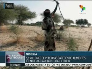ONU: 5, 6 millones de personas en Nigeria carecen de alimentos