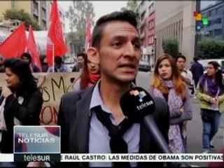 México:familiares de migrantes exigen un cambio en el modelo económico