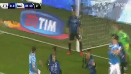 Napoli vs Atalanta 3 1 All Goals & Highlights Serie A 20 12 2015 [Low, 360p]