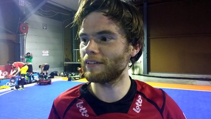 Réaction d'après match Nicolas Vandiest’