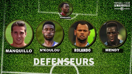 FCGBOM: Le onze marseillais