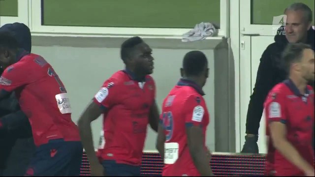 2-0 Mohamed Larbi Goal France Ligue 1 - 20.12.2015, Gazélec Ajaccio 2-0 Lyon