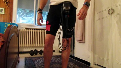 Epson Runsense SF-810 Squats en Force avec Compex