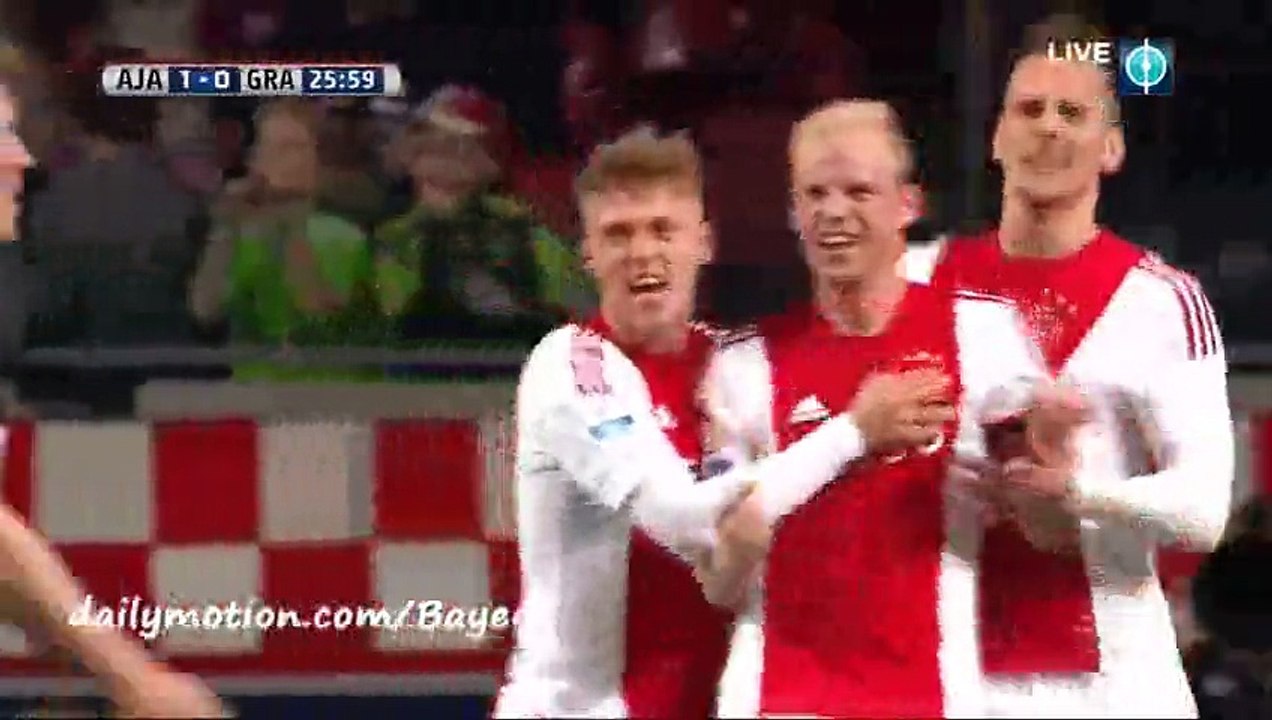 All Goals - Ajax 2-1 Graafschap - 20-12-2015 Eredivisie - Video Dailymotion