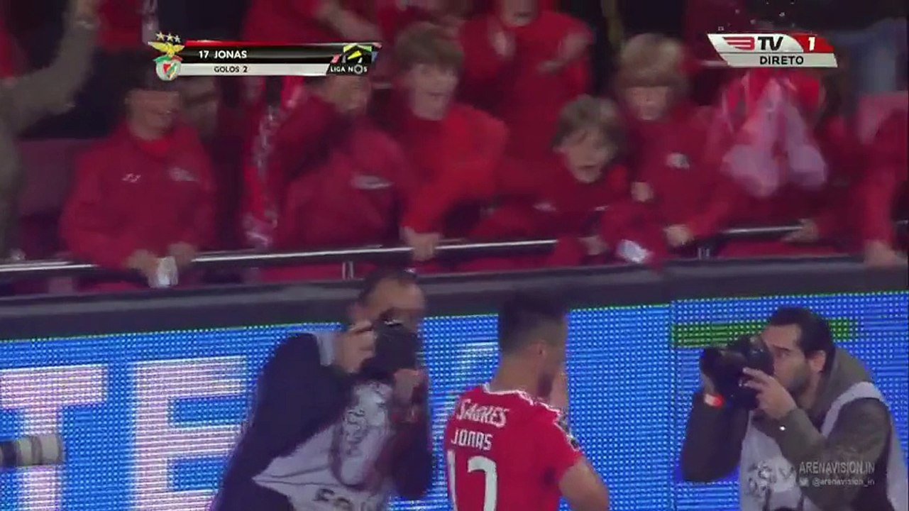 2-1 Jonas Goal Portugal  Primeira Liga - 20.12....