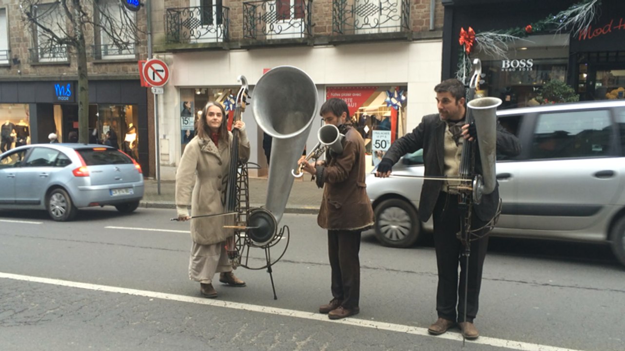 Animations de noël dans les rues de Flers