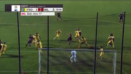 Goal Alex ~Frosinone Calcio 1-3 AC Milan~