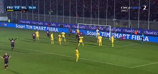 Alex Goal 1-3 Frosinone vs AC Milan 20.12.2015 HD