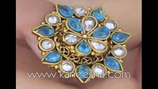 Gorgeous Fashion Ring, Stylish Pearl Indian Ring