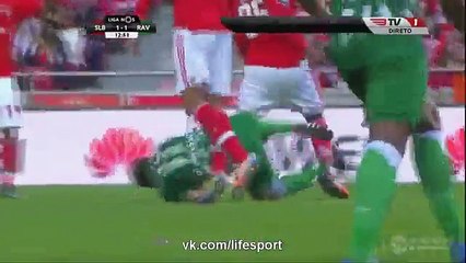 Benfica 3 - 1  Rio Ave Highlights Portuguese Primeyra Leagu 20-12-2015
