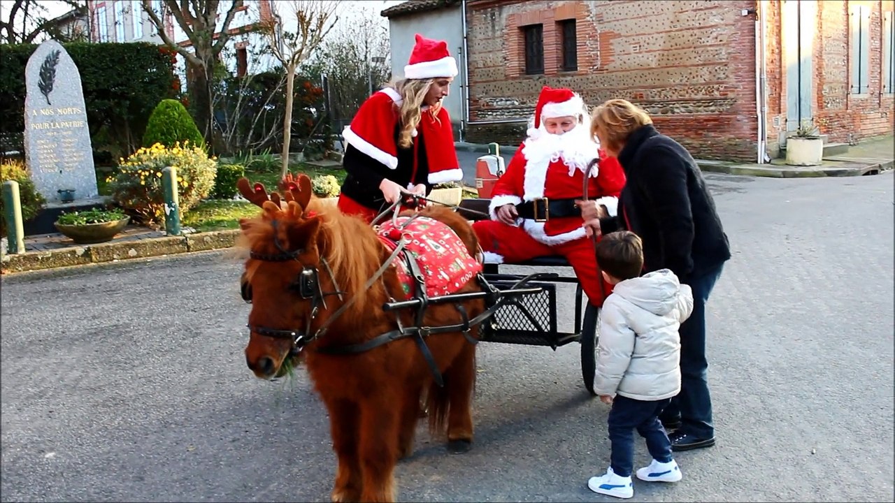 Le Père Noël à Puydaniel