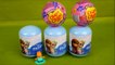 Peppa babi Disney Frozen surprise toys vs Peppa Pig surprise eggs Chupa Chups edition Peppa babi