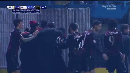 Bonaventura Goal - Frosinone 2-4 AC Milan - 20-12-2015