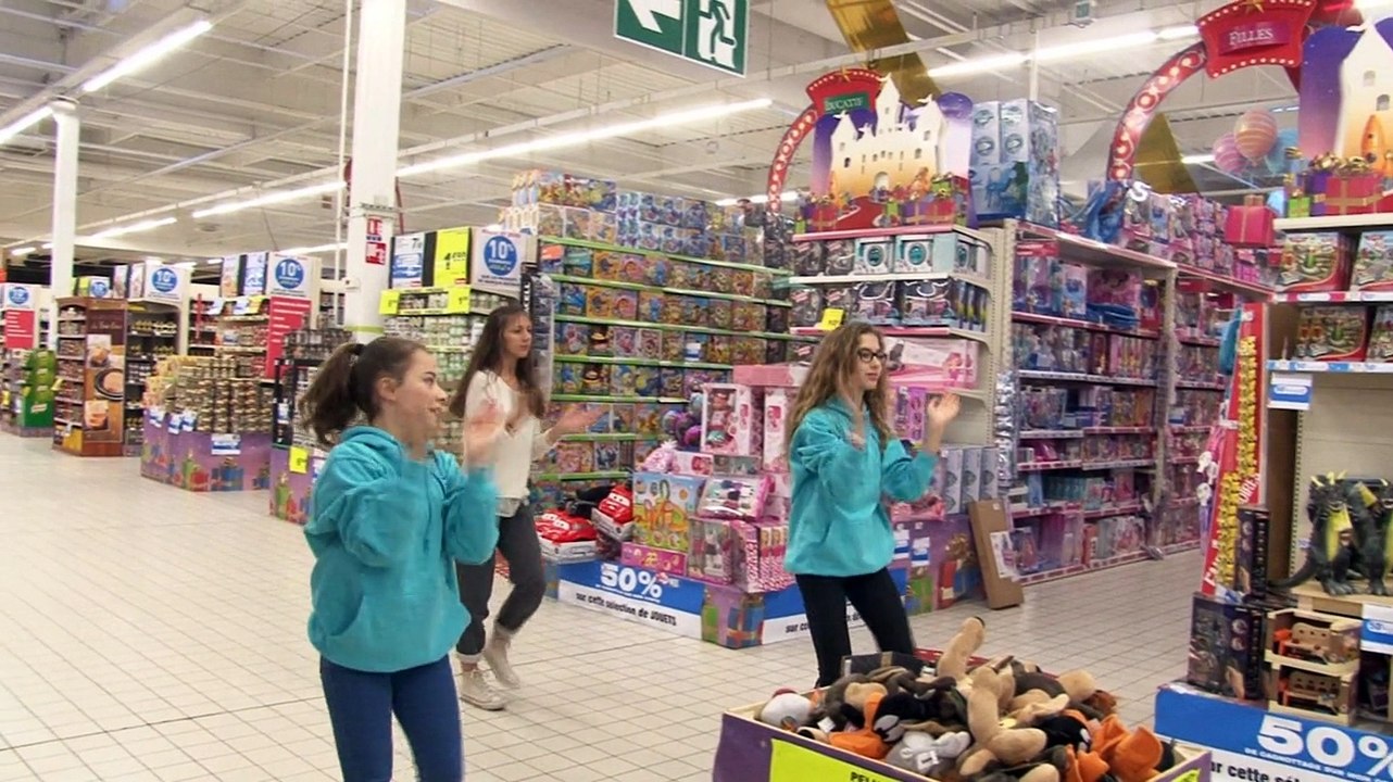 flashmob auchan 2015