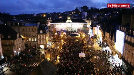 Morlaix. Une cascade de 22 m de haut pour le Père Noël