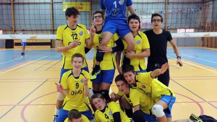 Balle de match des M17M du VBN au 3ème tour de CDF 2015