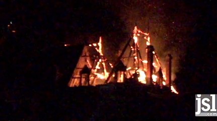incendie du château de saint-Loup de Varennes