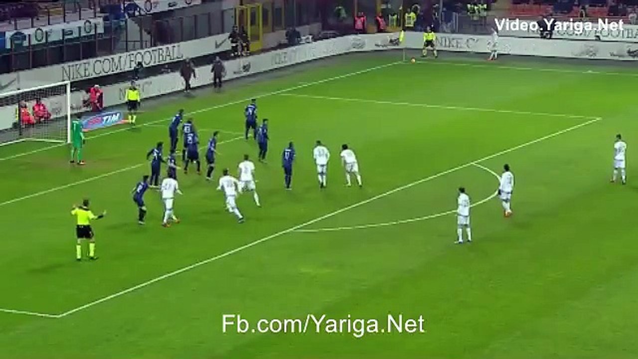 Inter 0 - 1 Lazio Antonio Candreva 12/20/2015