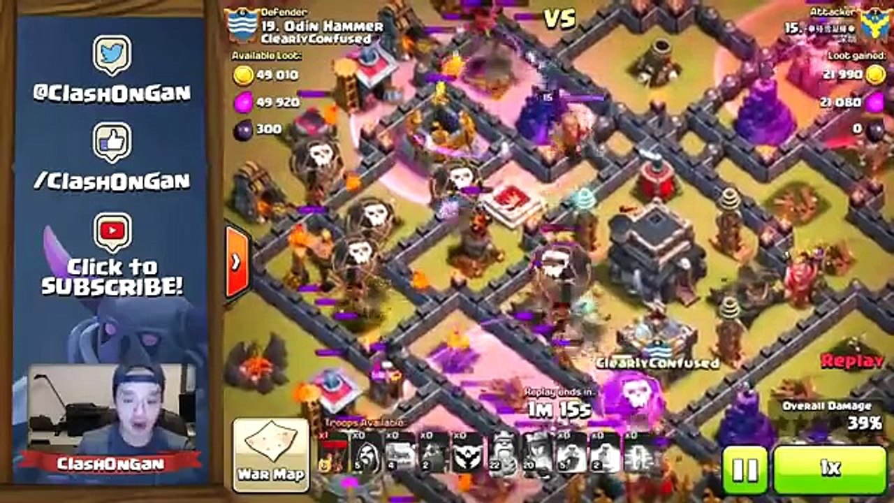 Clash of Clans 3-STAR TOWN HALL 9 CLAN WAR ATTACK STRATEGY - BEST RIGHT NOW-