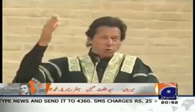 Talat Hussain Criticizes Imran Khan For His Speech In Namal