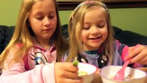 kellogg Kelloggs FROZEN Disney cereal REVIEW FAIL by the LITTLE GRIMMETTES