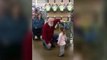Little girl mistakes bearded shopper for Santa Claus then something amazing happens