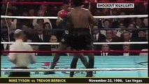 Mike Tyson becomes the youngest heavyweight world boxing champion by knocking out Trevor Berbick in 2 rounds