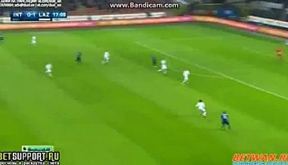 Mauro Icardi Super Chance To Score Inter vs Lazio 20-12-2015 -