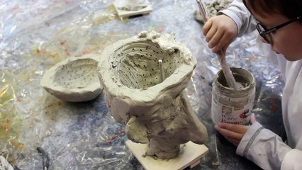 Tracés Libres - Vidage de terre - ajout de barbotine