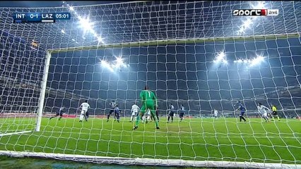 0-1 Antonio Candreva Goal Italy  Serie A - 20.12.2015, Inter Milano 0-1 Lazio