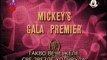 Mickey Mouse Cartoon - Miki Maus Español - Gala premijera (1933)