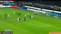 Double Goal Antonio Candreva - Inter Milan 1-2 Lazio (20.12.2015) Serie A