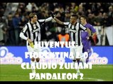 Claudio Zuliani in Juventus Fiorentina 2 0 Vucinic,Matri AUDIOGOL(10022013)