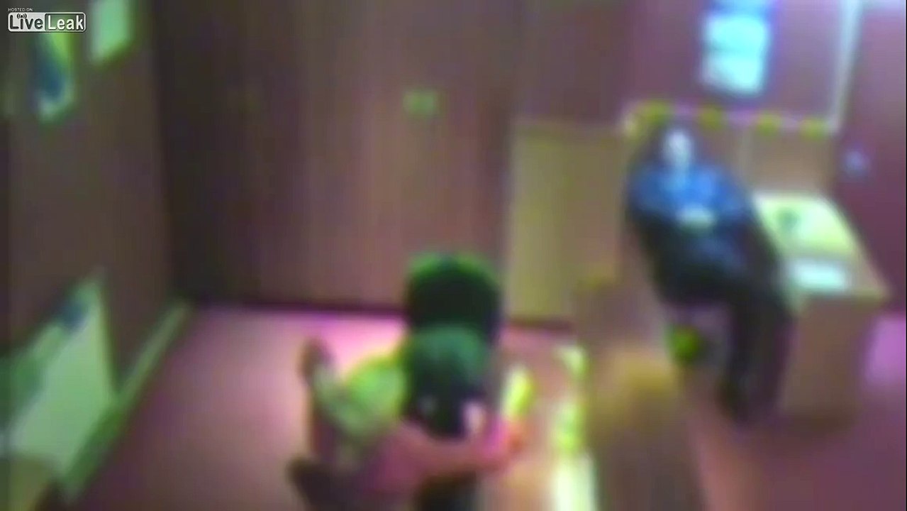 çılgın güvenlik görevlisi / robbery fail