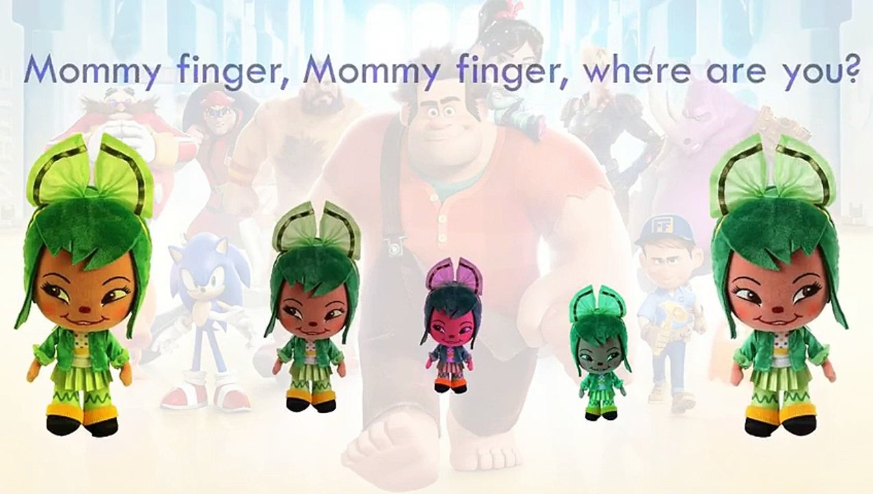 Finger Family | Finger Family Rhymes Wreck It Ralph Cartoon Animation Nursery Rhymes for C