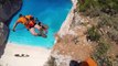 People Are Awesome highest Dream Jump in Greece Navagio beach Bungee Jump