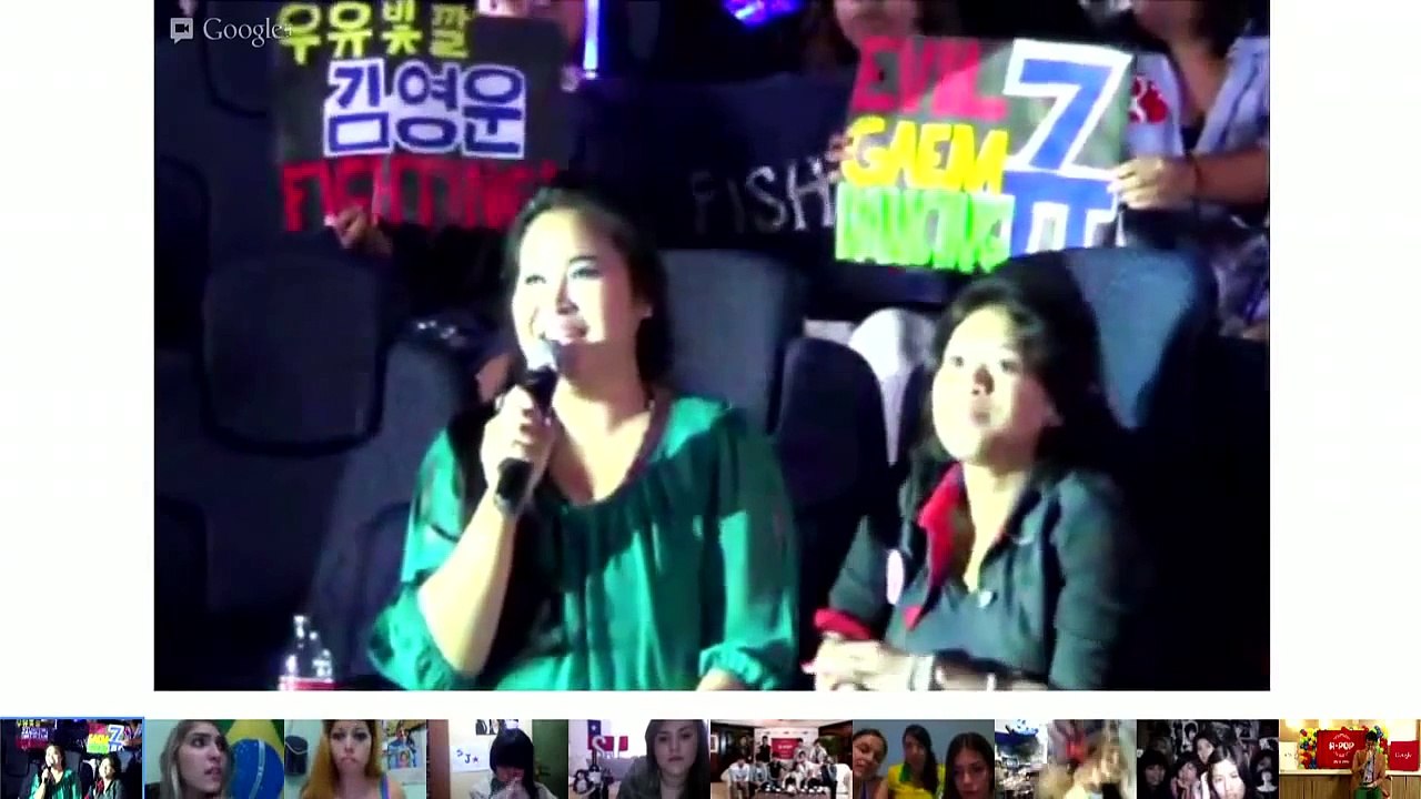 Super Junior 슈퍼주니어_YouTube APOP STAR WEEK Google+ SUPER HANGOUT EVENT