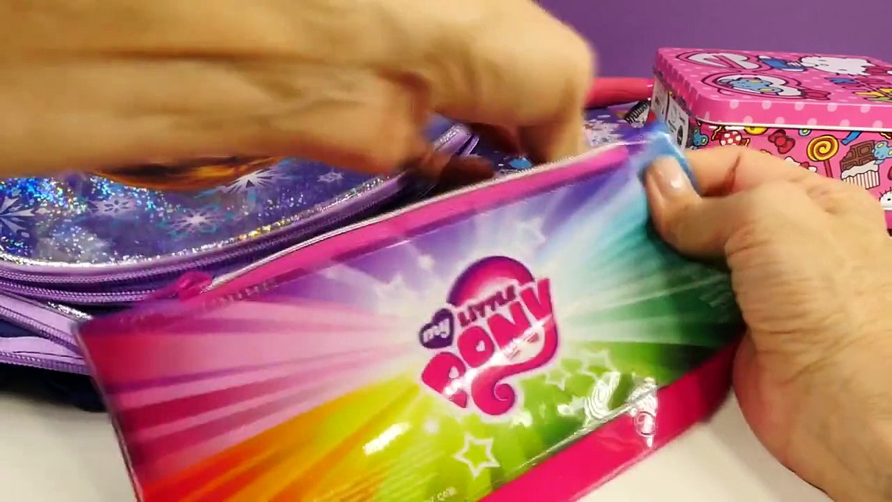 SURPRISE BACKPACK Shopkins Frozen Barbie Monster High My Little Pony Play Doh Surprise Egg