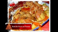 Roti de Peru no Forno