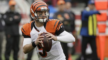 Bengals AJ McCarron drops 37-yard pass to A.J. Green