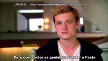 The Hunger Games Catching Fire - Josh Hutcherson Interview (2013) Subtitulado Español