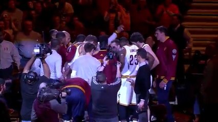 Kyrie Welcomed Back - Sixers vs Cavaliers - December 20, 2015 - NBA 2015-16 Season