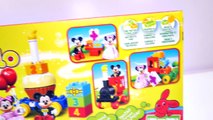 Play Doh Birthday Cupcake Eggs Surprise for Mickey Mouse Clubhouse & Minnie Lego Toy Train