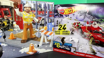 Advent Calendar Day 18 Imaginext & Hot Wheels Surprise Toys - Merry Christmas!