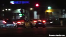 Supercar acceleration #1 | Party at Lamborghini Newport Beach | Mclaren P1, Aventador DMC