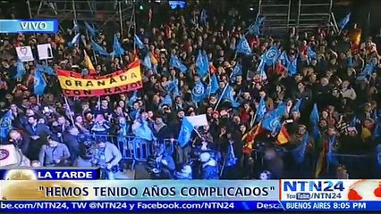 "Muchas gracias por hacerlo, así se construye un país": Rajoy agradece a españoles por votar este domingo