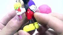 New Duck play doh surprise rainbow eggs appear character peppa pig donald duck mickey mouse funny lego