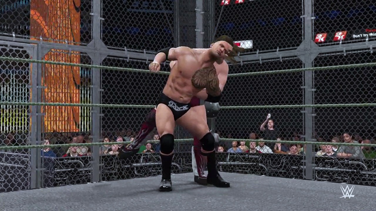WWE 2K16 daniel bryan v the rock