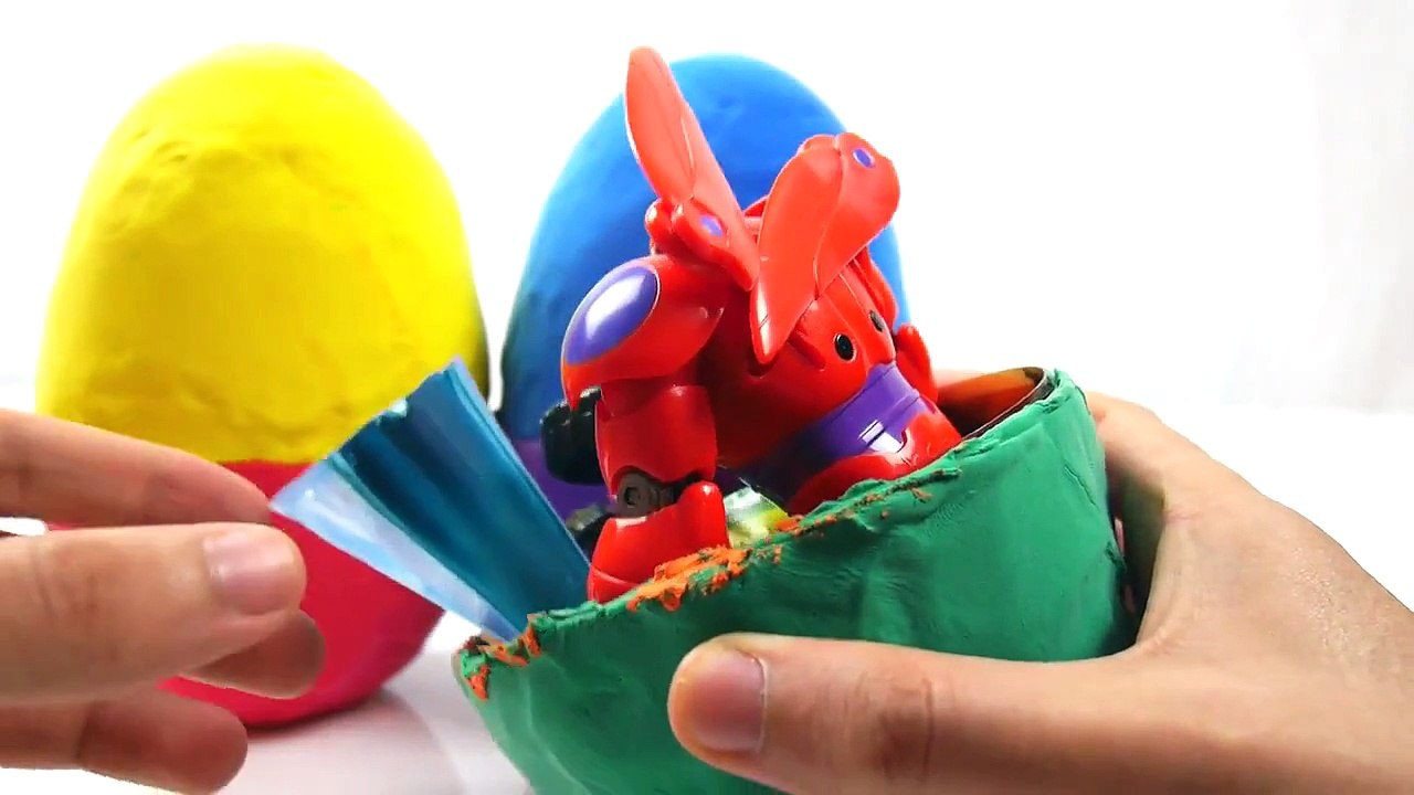 MEGA HUGE SURPRISE EGGS Play-Doh MONSTER TRUCK MCQUEEN CARS BAYMAX BIG HERO 6 FROZEN TOY STORY TOYS , HD online free 2016