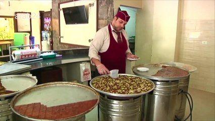 كنافة غزة.. طبق الأفراح الشهير